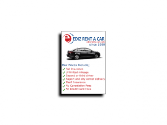 Ediz Rent a Car Banner Advert – May 2012