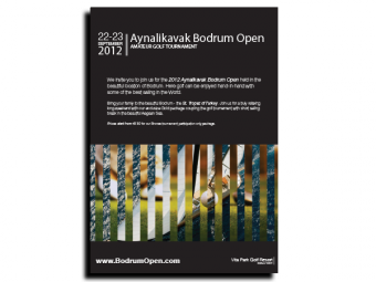 BodrumOpen 1 page Flyer Design – July 2012