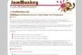 JamMonkey Website Design – May 2008