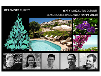 New Year Facebook Cover and e-card – December 2012