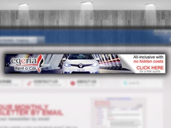 Egeria Bodrum Car Hire Banner Advert – May 2013