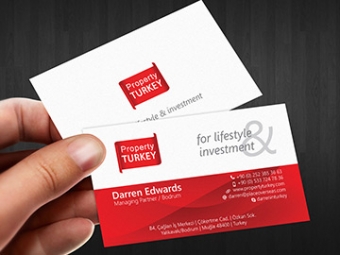 Property Turkey Business Card Design – September 2013