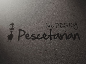 The Pesky Pescetarian Logo Design – February 2013