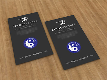 Private Client Business Card Design – May 2013