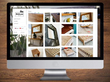 Bülent Design Website – January 2013